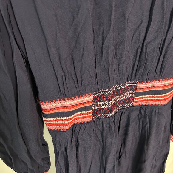 Ba&Sh Tanina V-neckline Midi Dress in size FR1=S (see description) - Picture 3 of 5